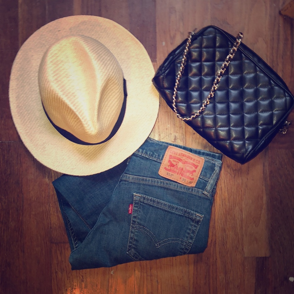 Blue Levi jeans